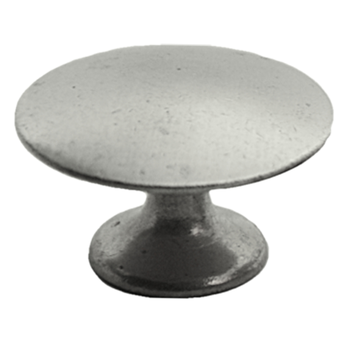 Möbelknopf in Messing altsilber, D