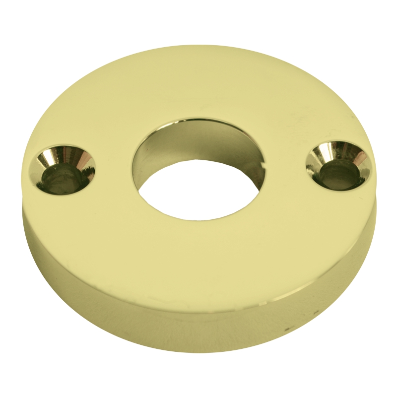 Sicherheitsrosette (TD) innen in Messing glänzend mit Schutzlack Serie TR151 Bild1