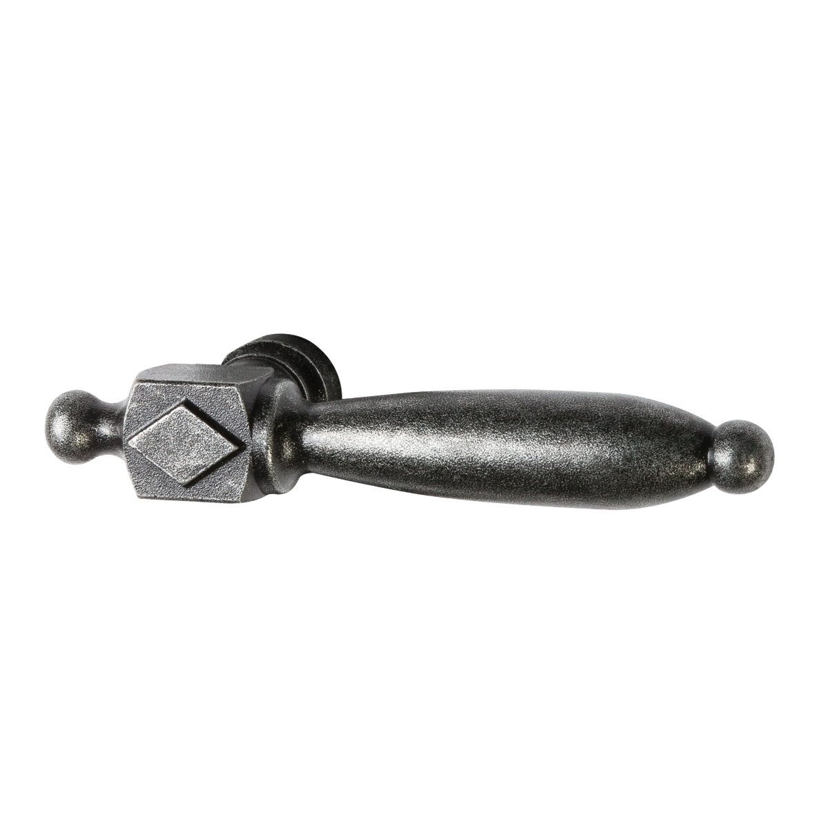 Türgriff Eisen schwarz passiviert 160mm DIN Links und DIN Rechts verwendbar Serie TD068 Bild1