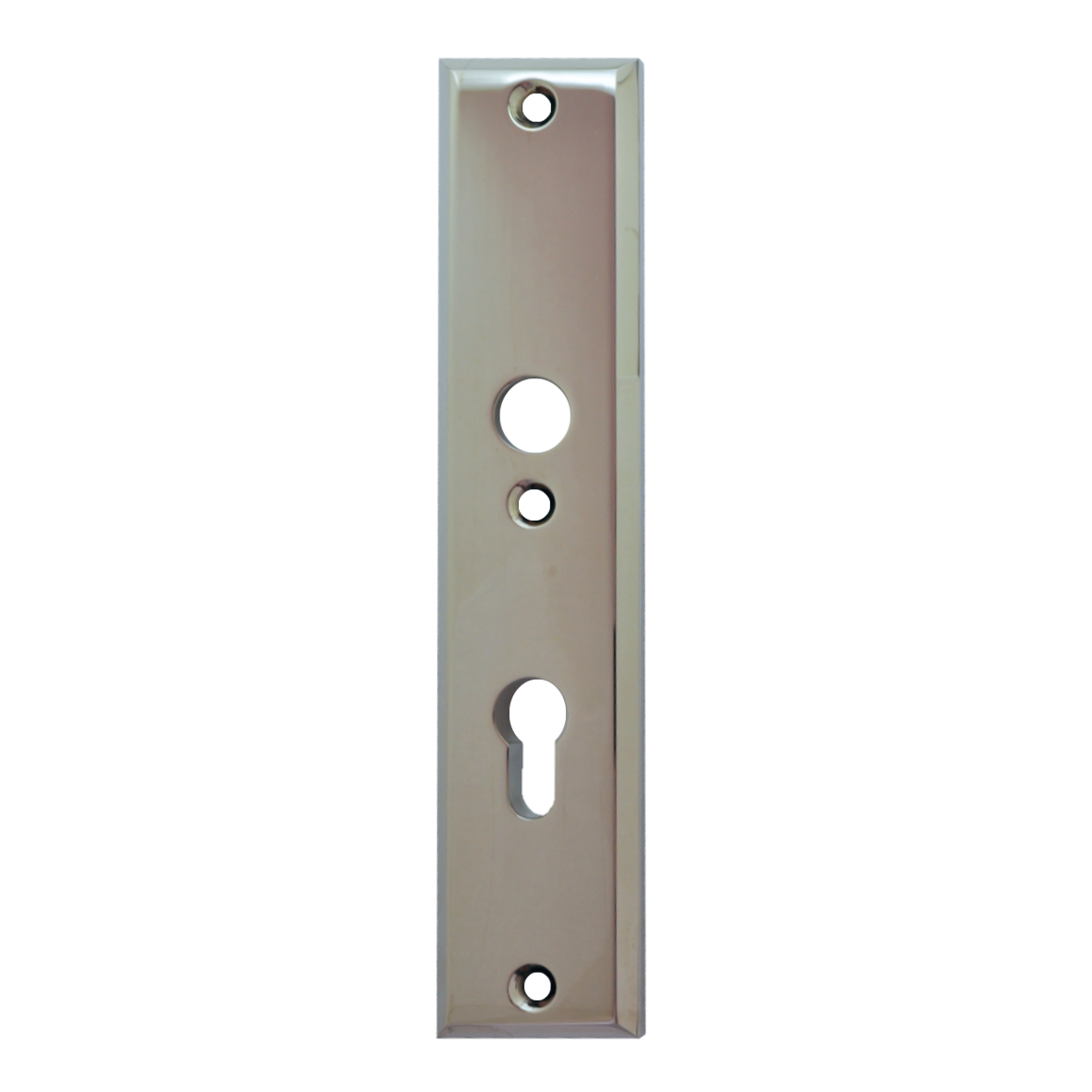 Sicherheitstürschild (PZ) in Nickel 72 mm Innen Bild1