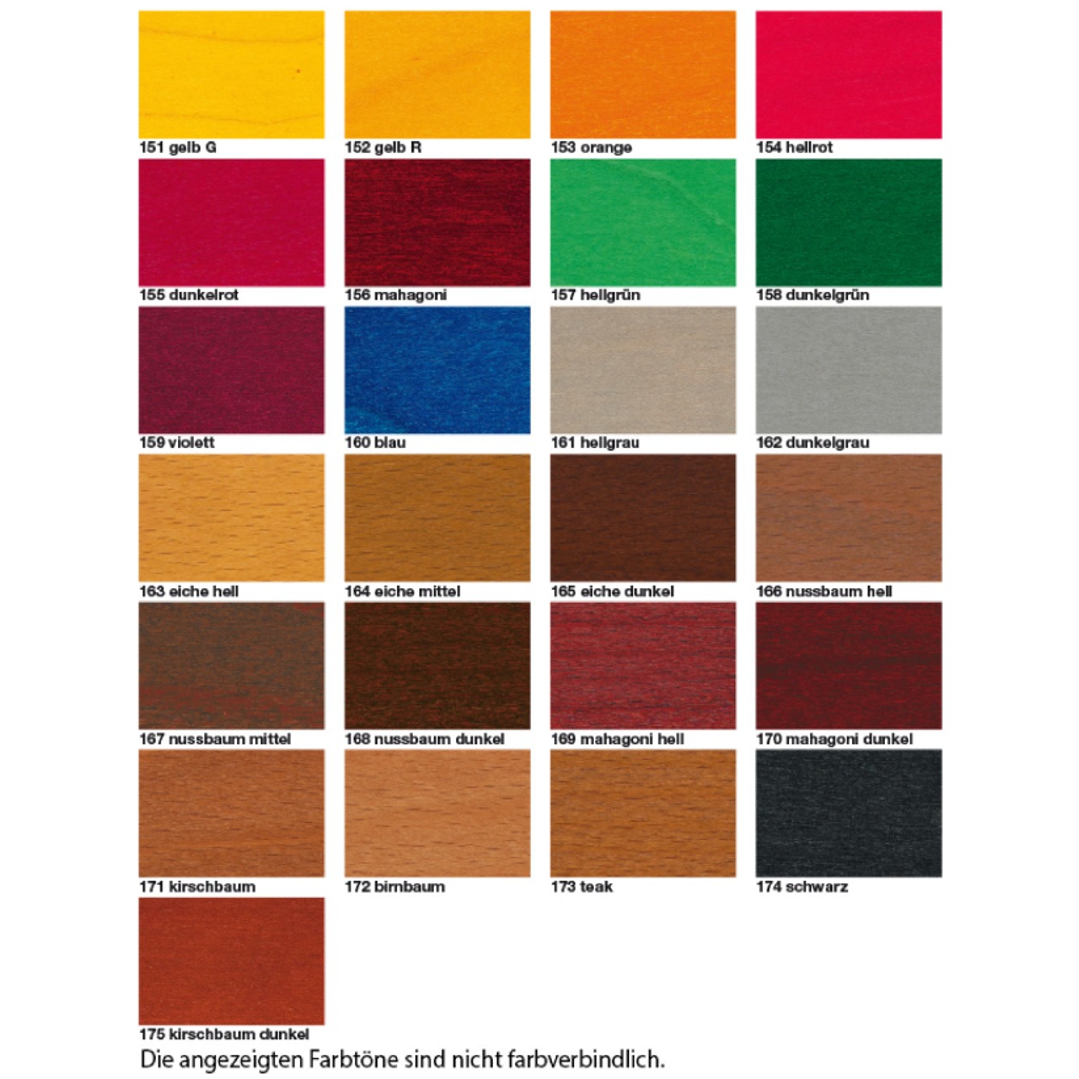 Pulverbeize wasserlöslich, schwarz Serie BE001 Bild2