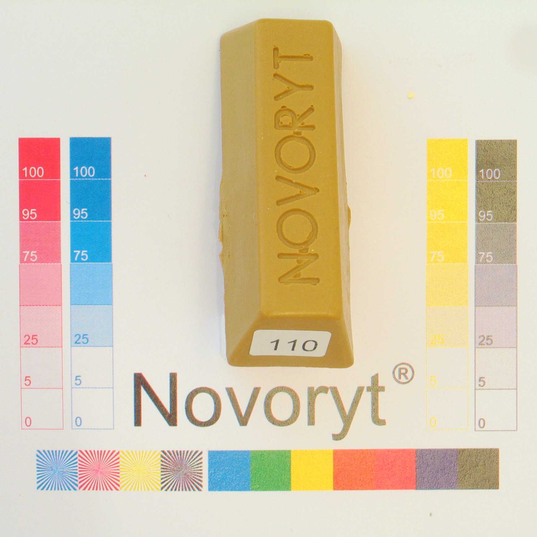 NOVORYT® Weichwachs Farbe 010 1 Stange der Serie WW003 Bild1