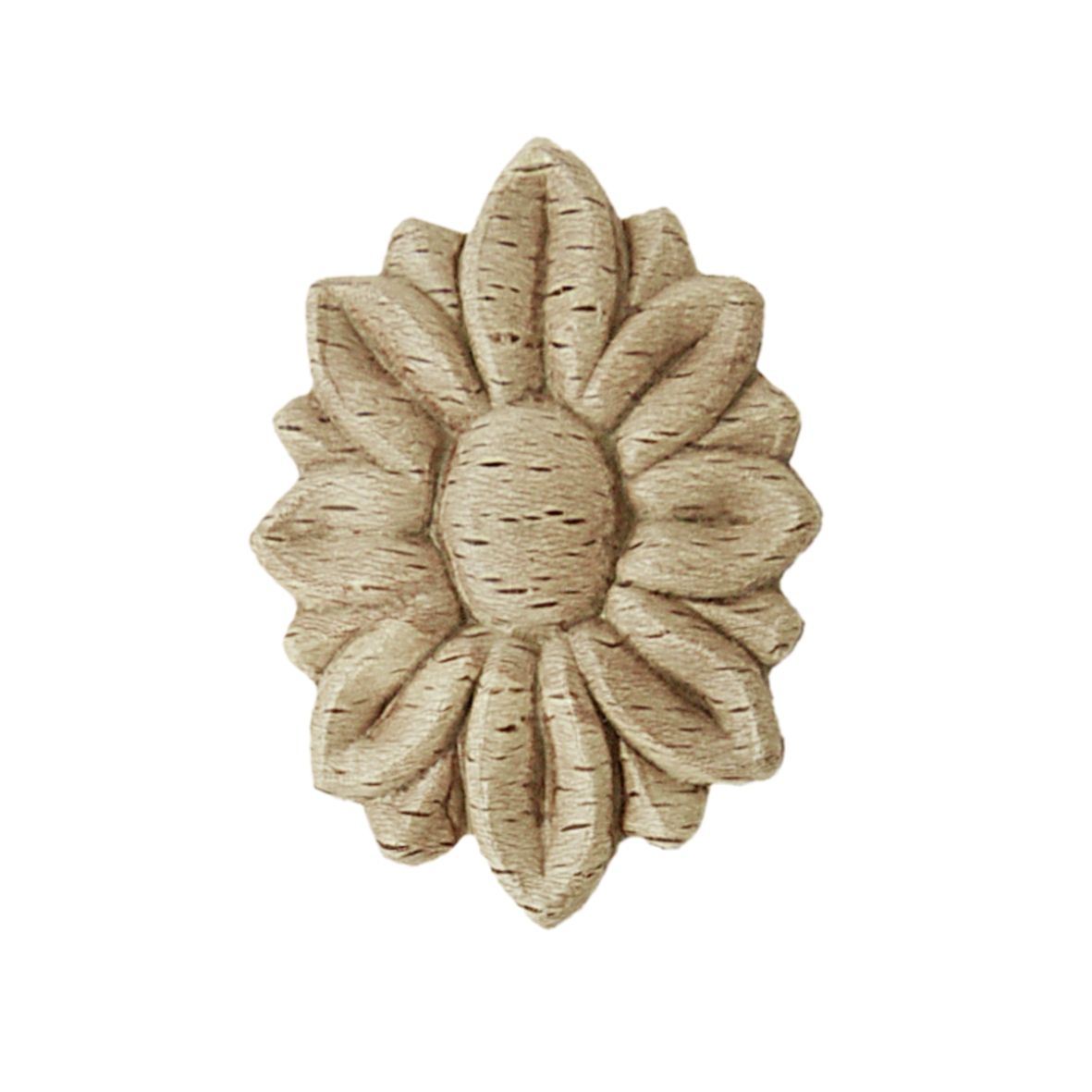 Rosette in Buche 38 x 52mm Serie AH351 Bild1