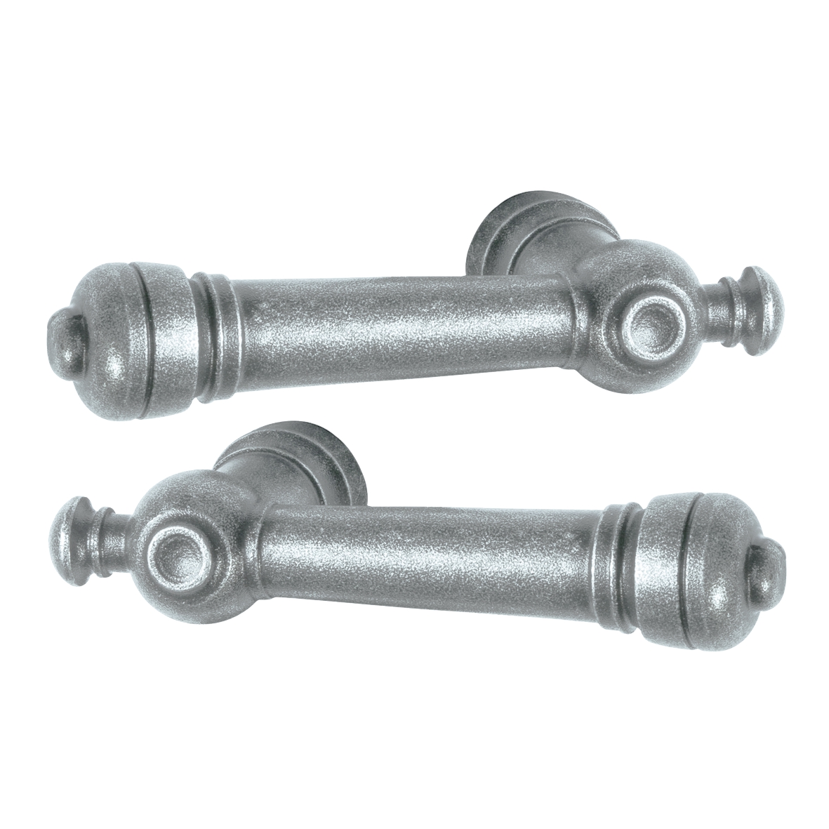 Türgriff Eisen thermopatiniert ® 135mm Paar Serie TD057 Bild1