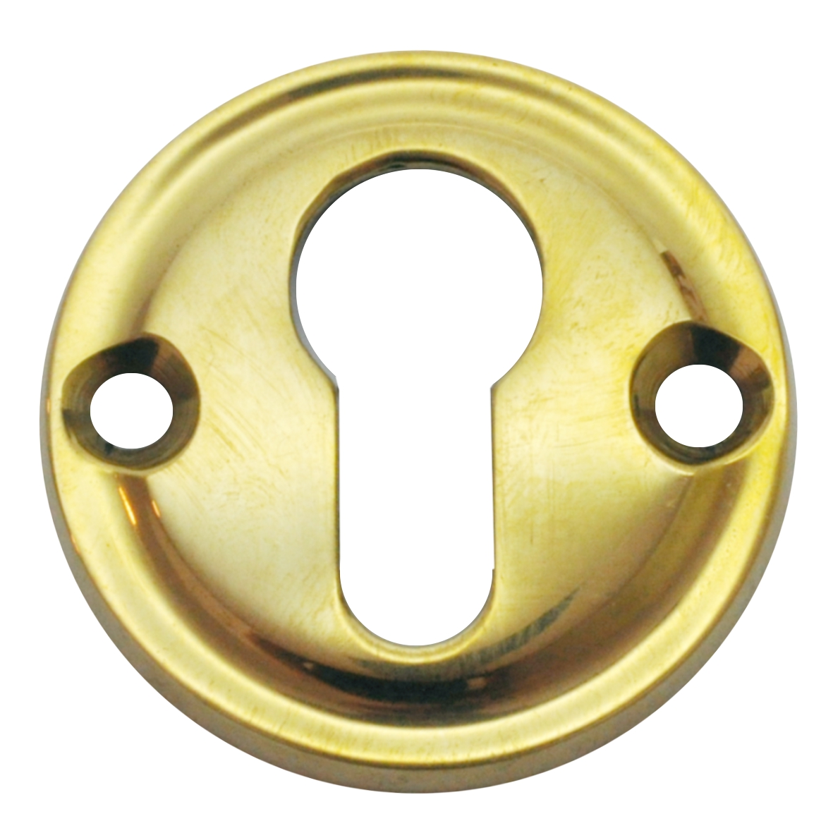 Sicherheitsrosette Innen (PZ) in Messing glänzend, D