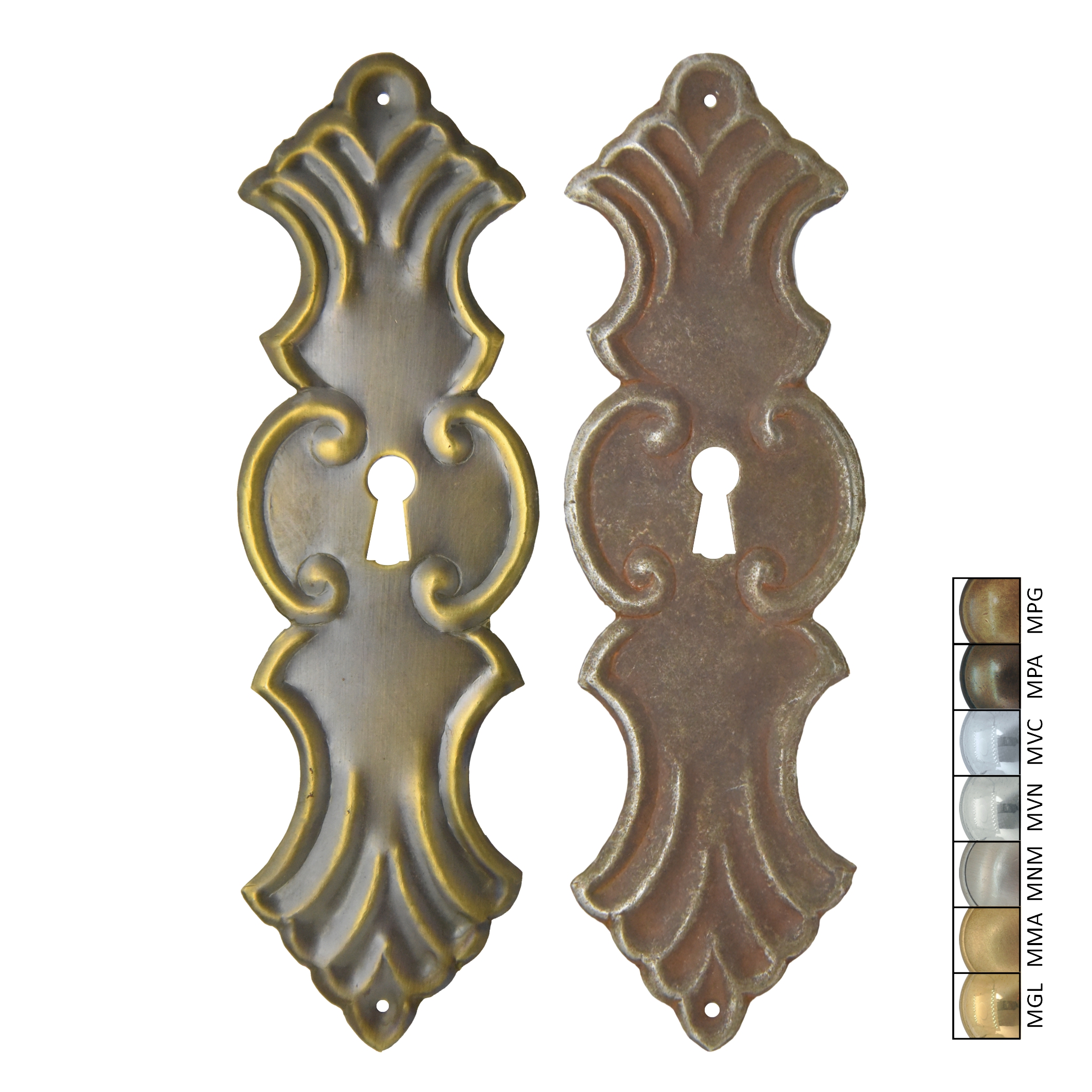 Barock Schlüsselschild Serie BA021 Bild1