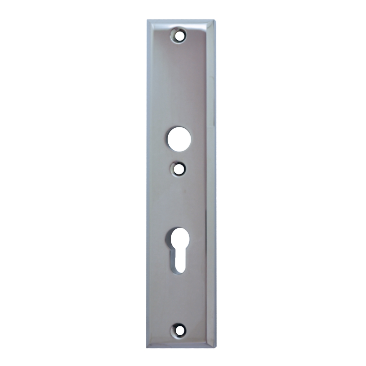 Sicherheitstürschild (PZ) in Chrom matt 72 mm Innen Bild1