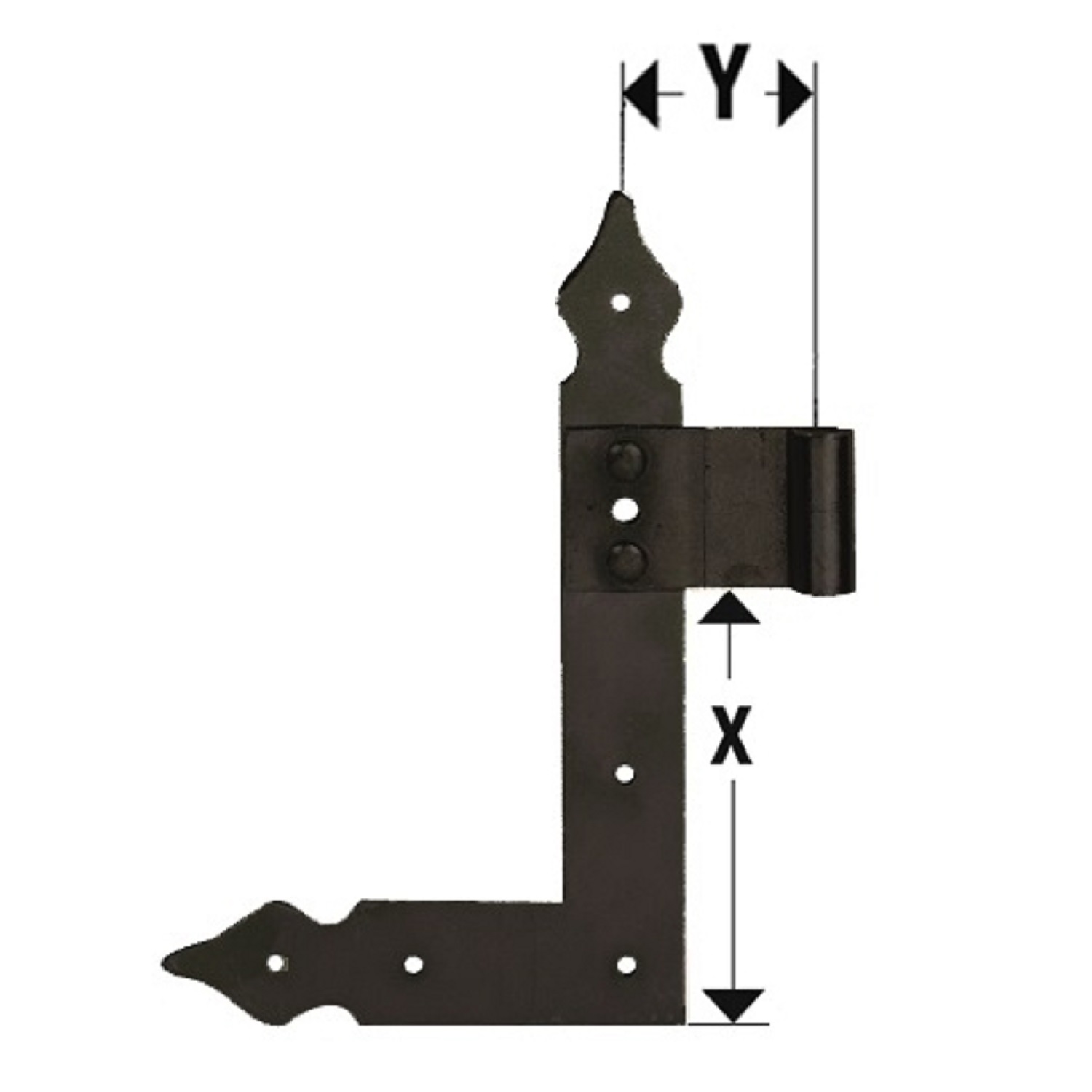 Fenster Winkelband, D 6 mm, EVS, der Serie FB015 Bild2 Fenster Winkelband (Paar) D 6mm, EVS, Serie FB015 Bild2