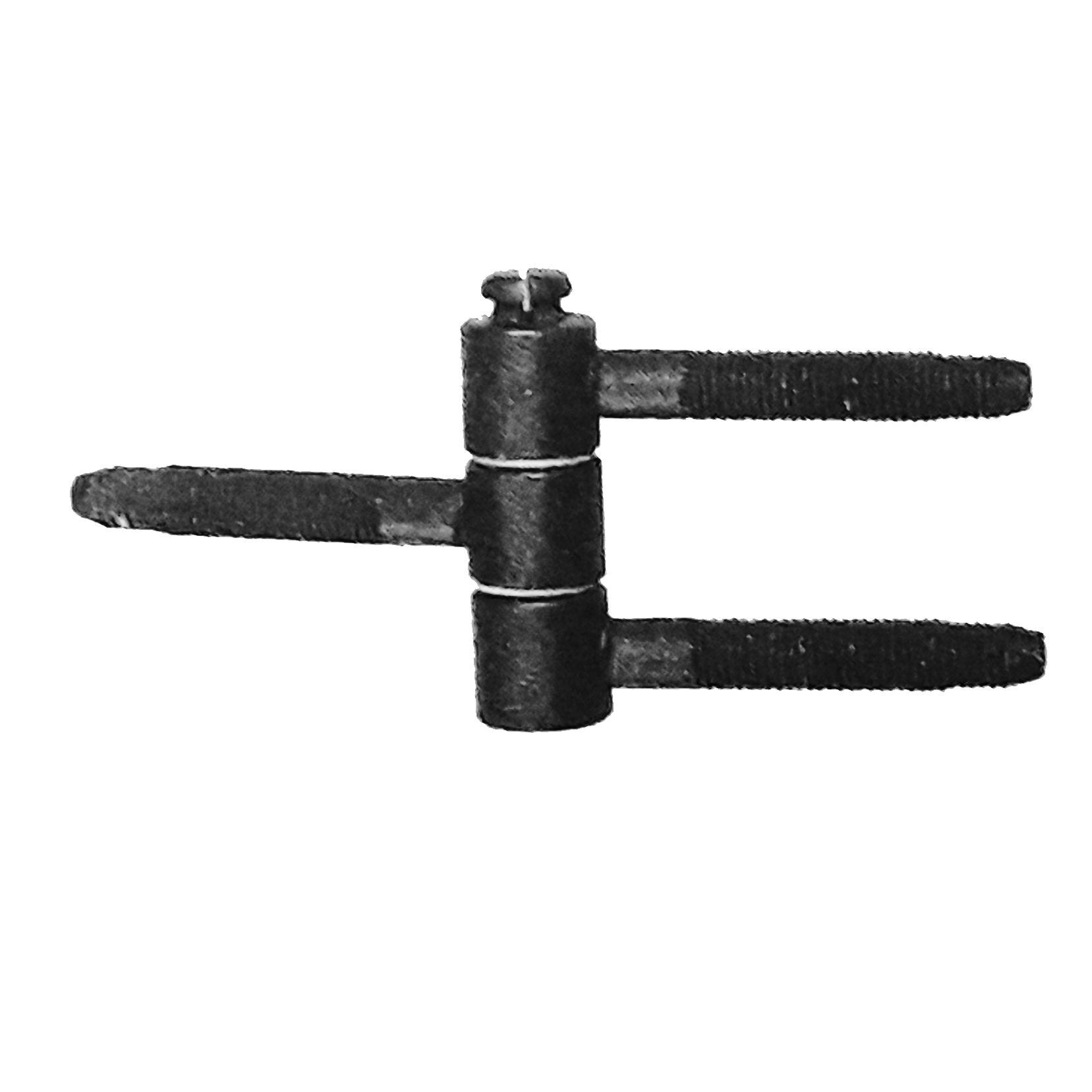Einbohrband 3-teilig in Eisen schwarz passiviert Rollendurchmesser Einbohrband 3-teilig in Eisen schwarz passiviert Rollendurchmesser