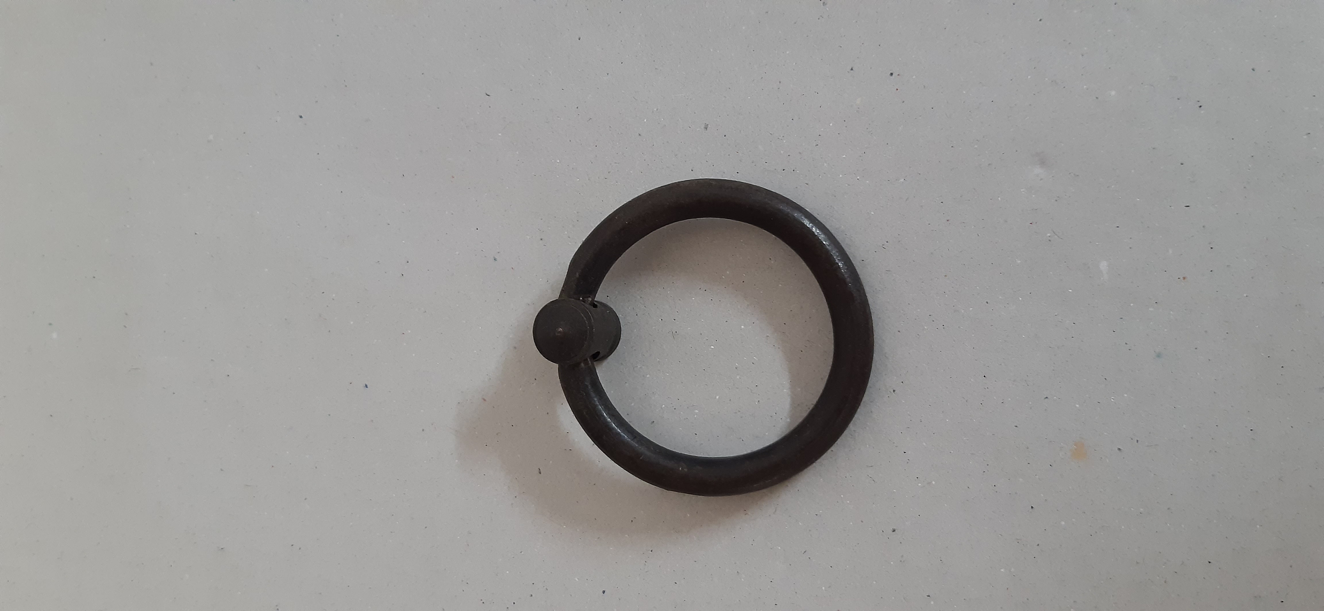 Klassizismus Möbelring gegossen Eisen ERO D30mm Serie KL001 Bild1