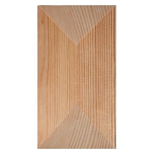 Schrankauflagen in Fichte / Tanne 76 x 76mm Serie AH003 Bild1