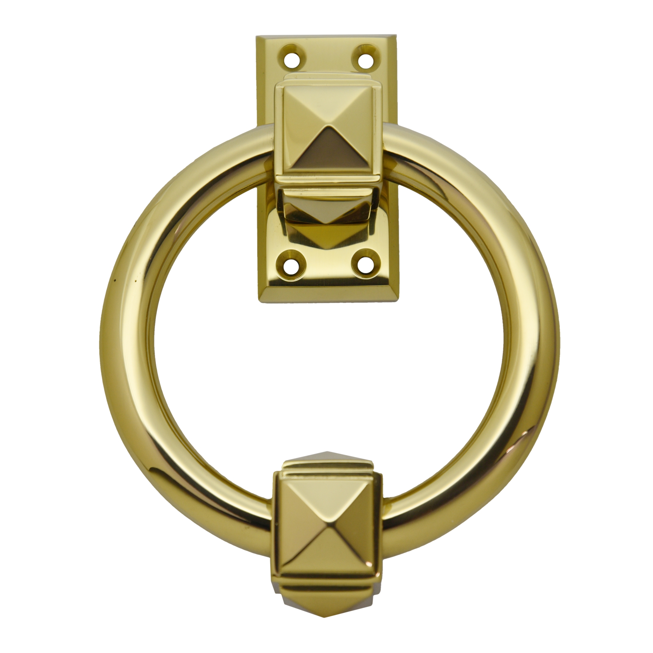 Türklopfer in Messing Gesamtlänge EMPIRE Türklopfer KP007 Bild1