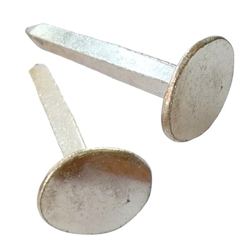 Geschmiedeter Ziernagel, Flachkopf D18 mm, 10St. der Serie ZB300 Bild1 Geschmiedeter Ziernagel, Flachkopf D18mm, 10St. Bild1