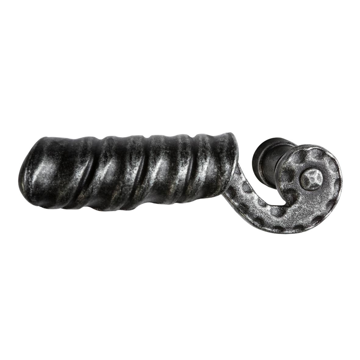 Türgriff Eisen schwarz passiviert 160mm DIN Links Serie TD067 Bild1
