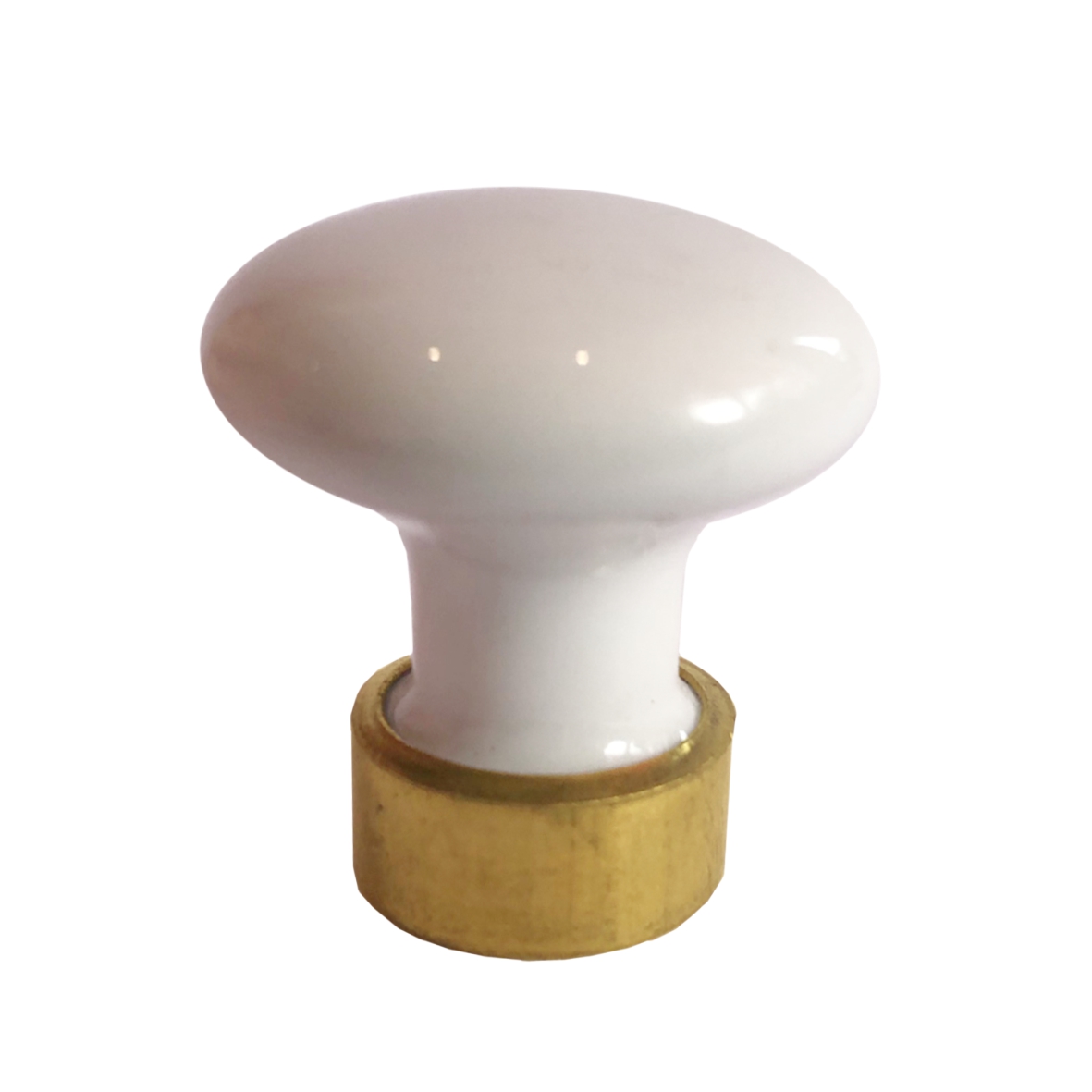 Porzellanknopf weiß D 26mm Serie KN226 Bild1