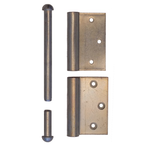 Berliner Band loser Stift/Knopf 180mm links/rechts verwendbar - Eisen verzinkt Serie TB012 Bild1