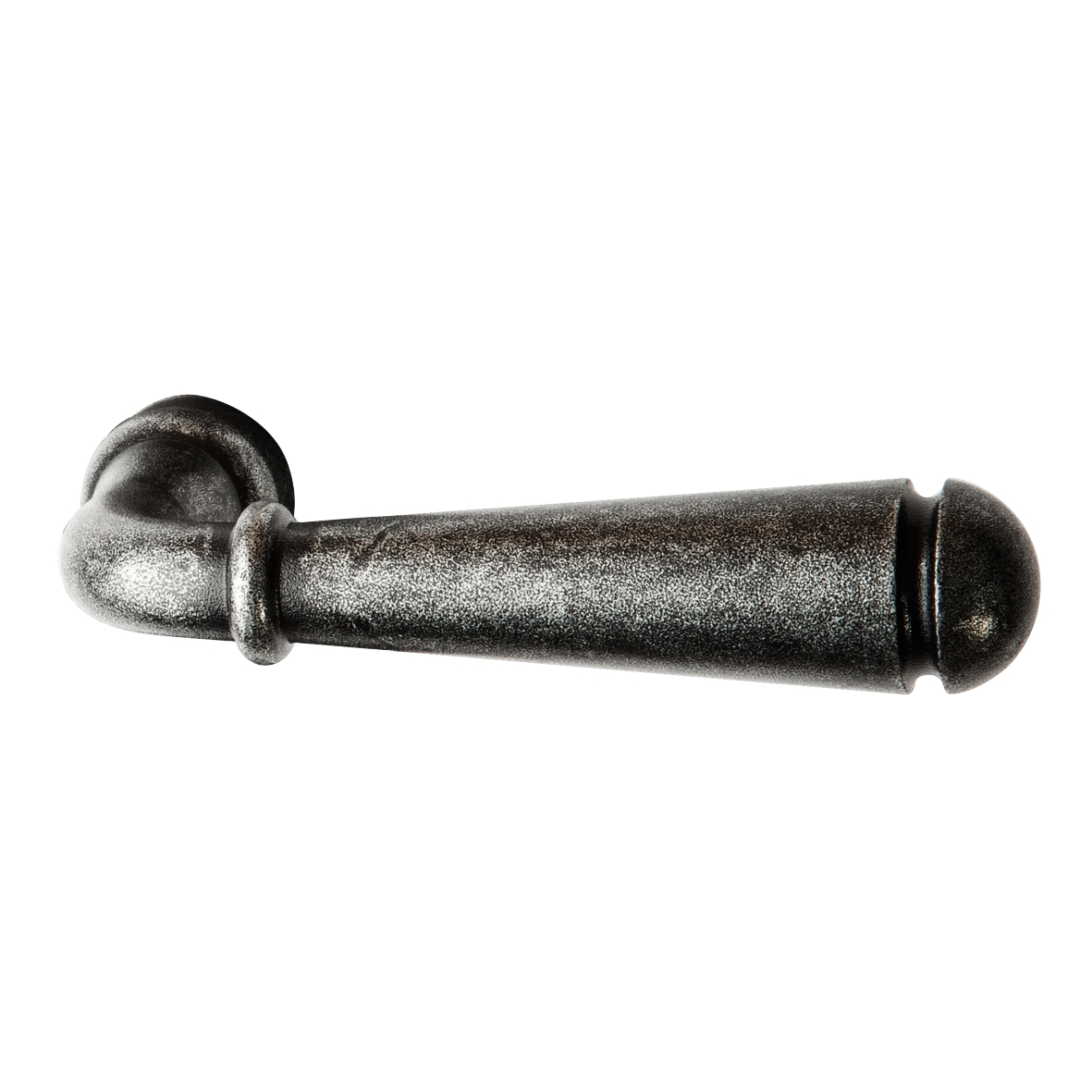 Türgriff Eisen schwarz passiviert 122mm DIN Links und DIN Rechts verwendbar Serie TD061 Bild1
