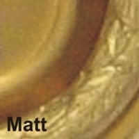 Klassizismus Rosette gegossen Messing MMA D35 mm der Serie KL127 Bild2 Klassizismus Rosette gegossen Messing MMA D35mm Serie KL127 Bild2