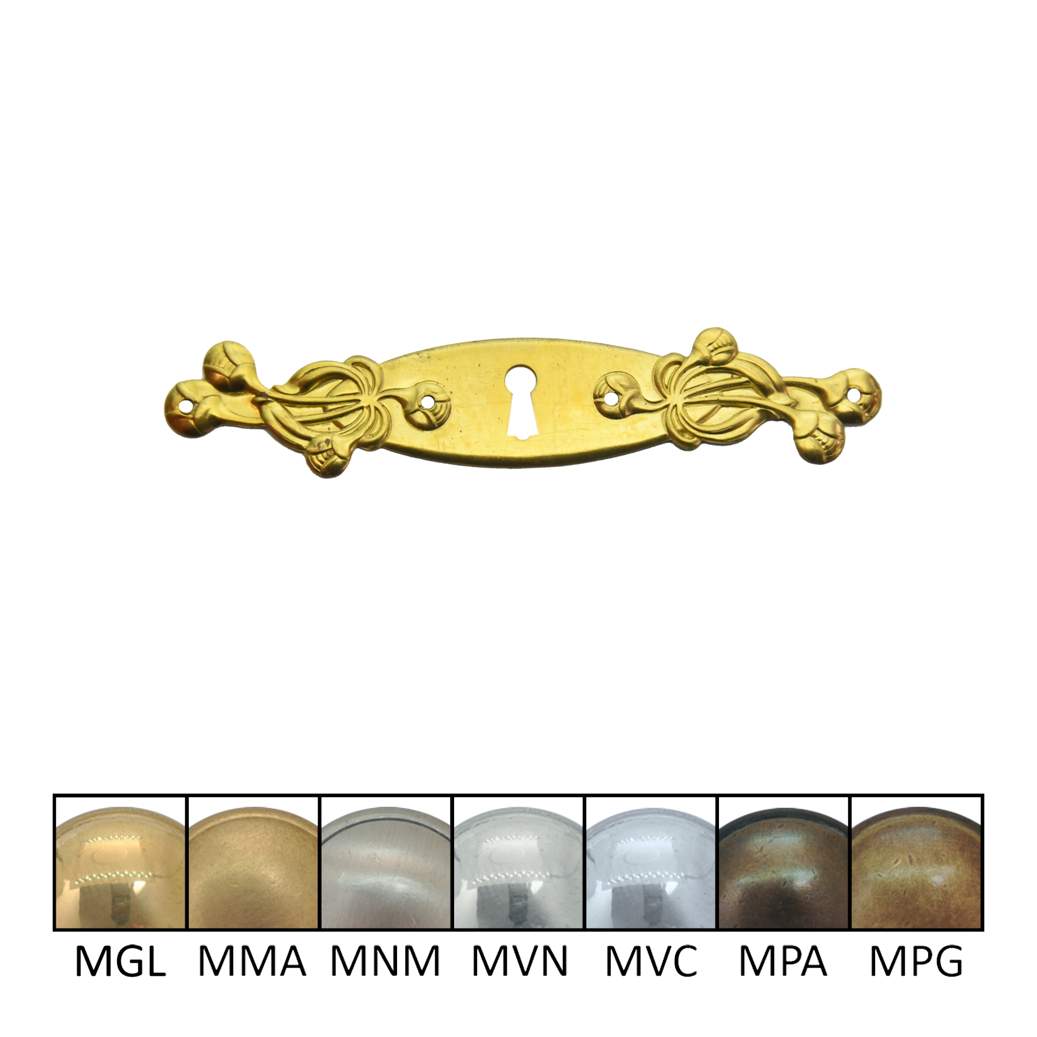 Jugendstil Möbelschild Serie JU034 Bild1