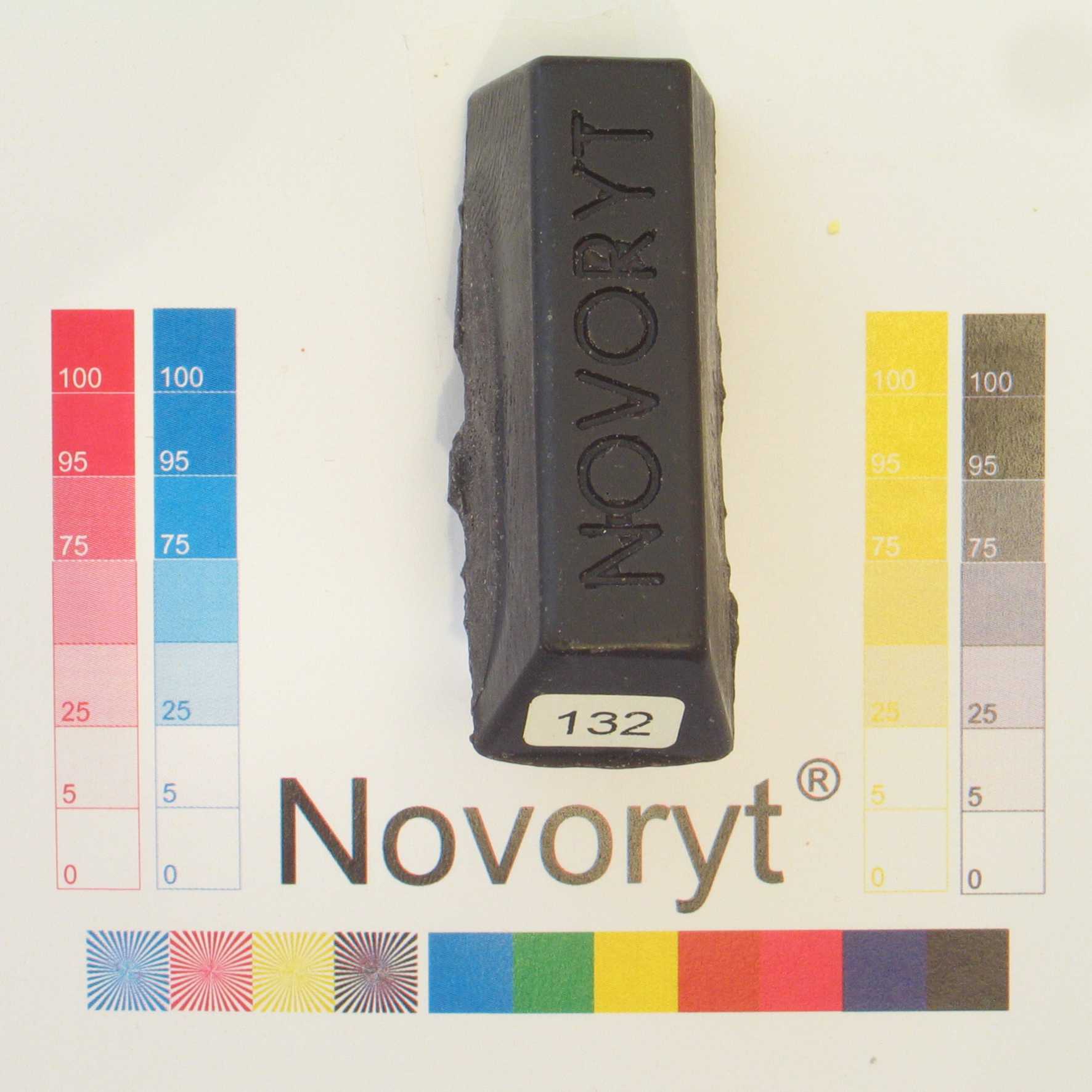 NOVORYT® Schmelzkitt - Farbe 132 Graunbraun 1 Stange Serie HW003 Bild1