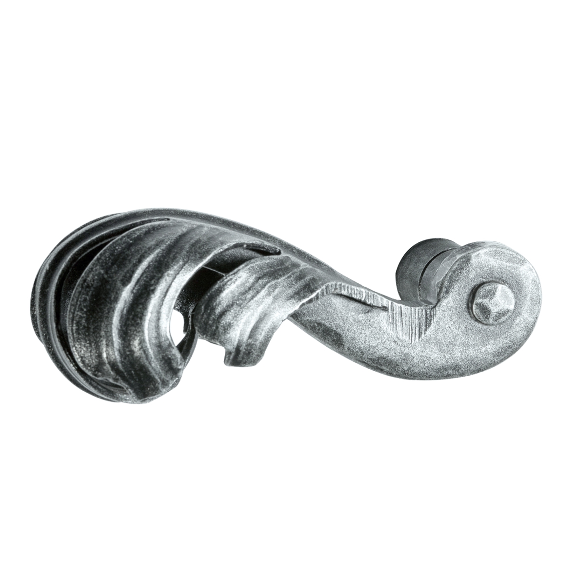 Türgriff Eisen thermopatiniert ® 125mm DIN Links Serie TD074 Bild1