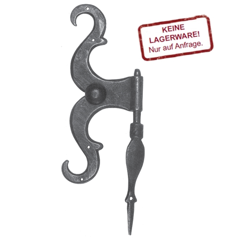 S-Möbelband Eisen Länge 185mm Serie MB259 Bild1