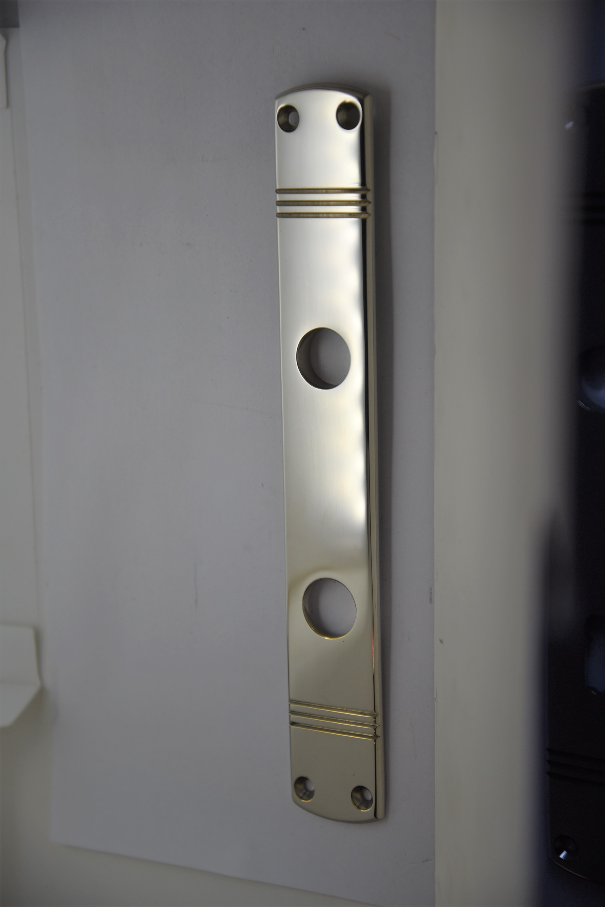 WC-Türschild in Messing 78 mm Bild1