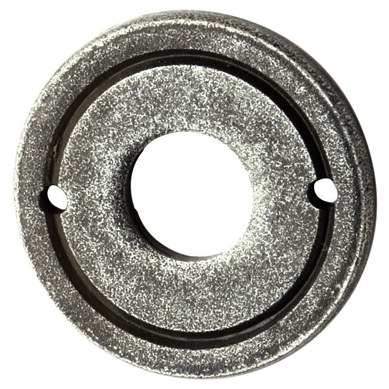 Türdrückerrosette Eisen schwarz passiviert D 51mm Serie TR531 Bild1