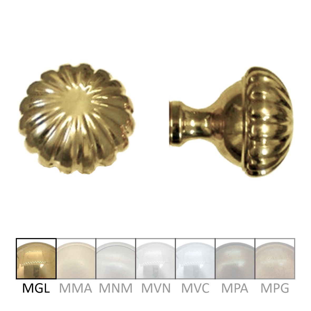 Haustürknauf ohne Rosette TK107-144C-MGL-60-60-65 Bild1