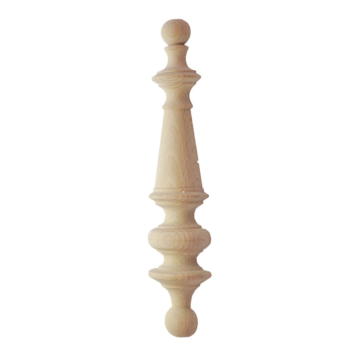 Halbsäulen in Buche 180 x 40mm Serie AH008 Bild1