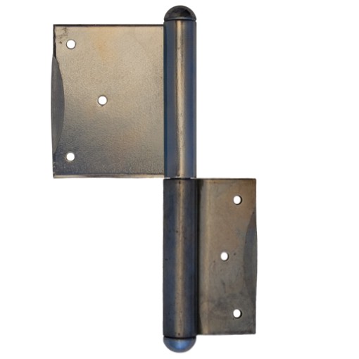 Einstemmband Blendrahmen fester Stift 180mm rechts - Eisen verzinkt Serie TB008 Bild1