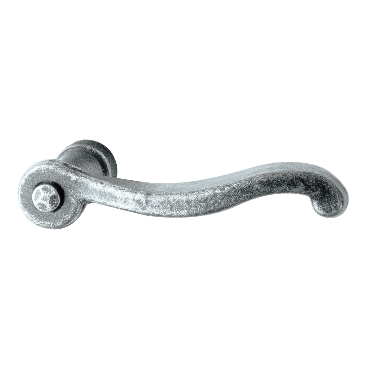 Türgriff Eisen thermopatiniert ® 120mm DIN Rechts Serie TD058 Bild1