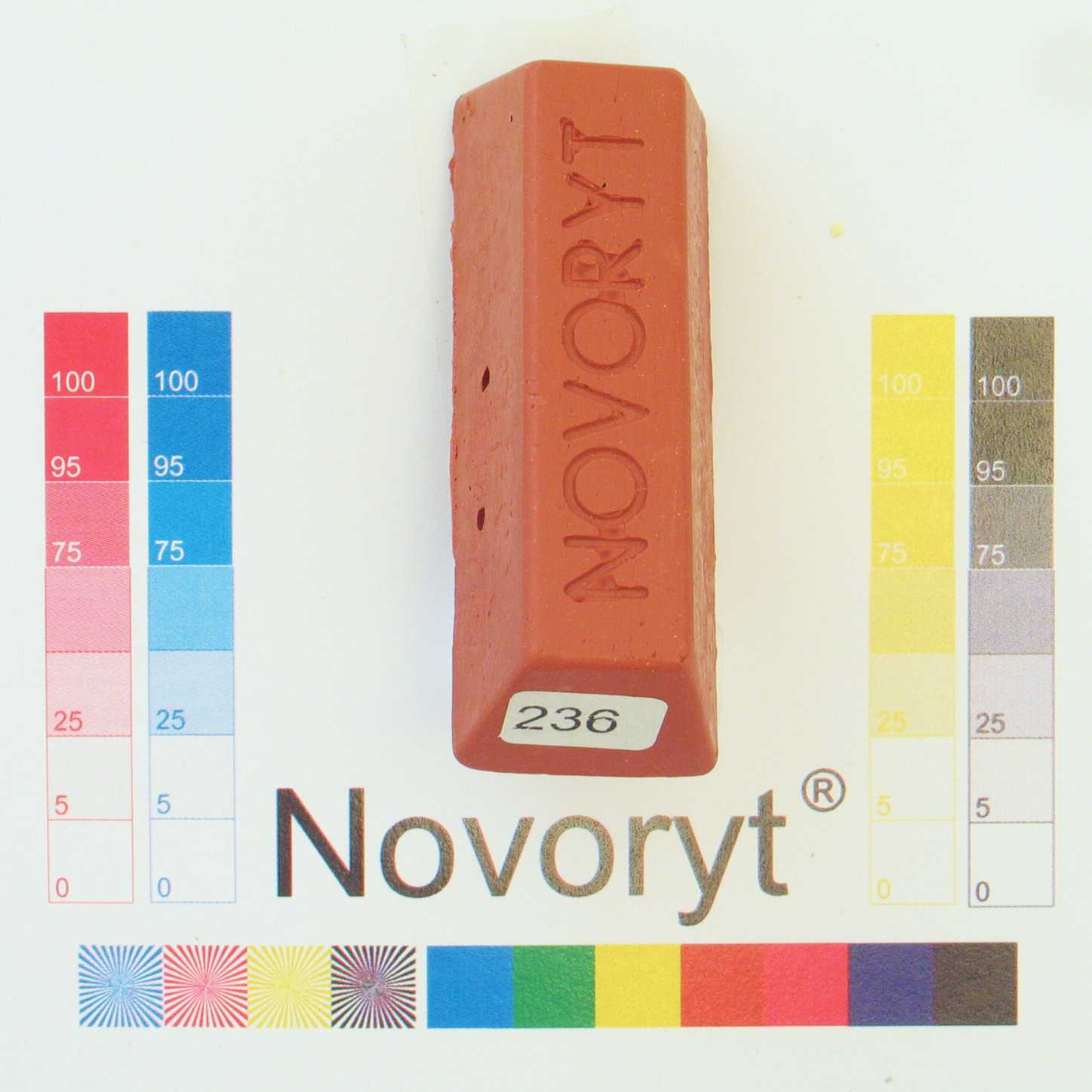 NOVORYT® Schmelzkitt - Farbe 236 1 Stange Serie HW003 Bild1