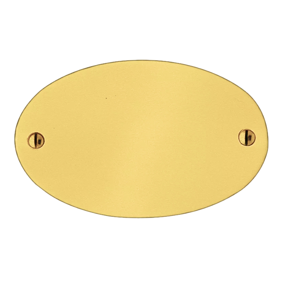 Namensschild Messing MMA 122x80mm Serie NS005 Bild1