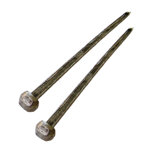 Geschmiedete Schiffsnägel, Ziernägel D14mm, 100St. Bild1