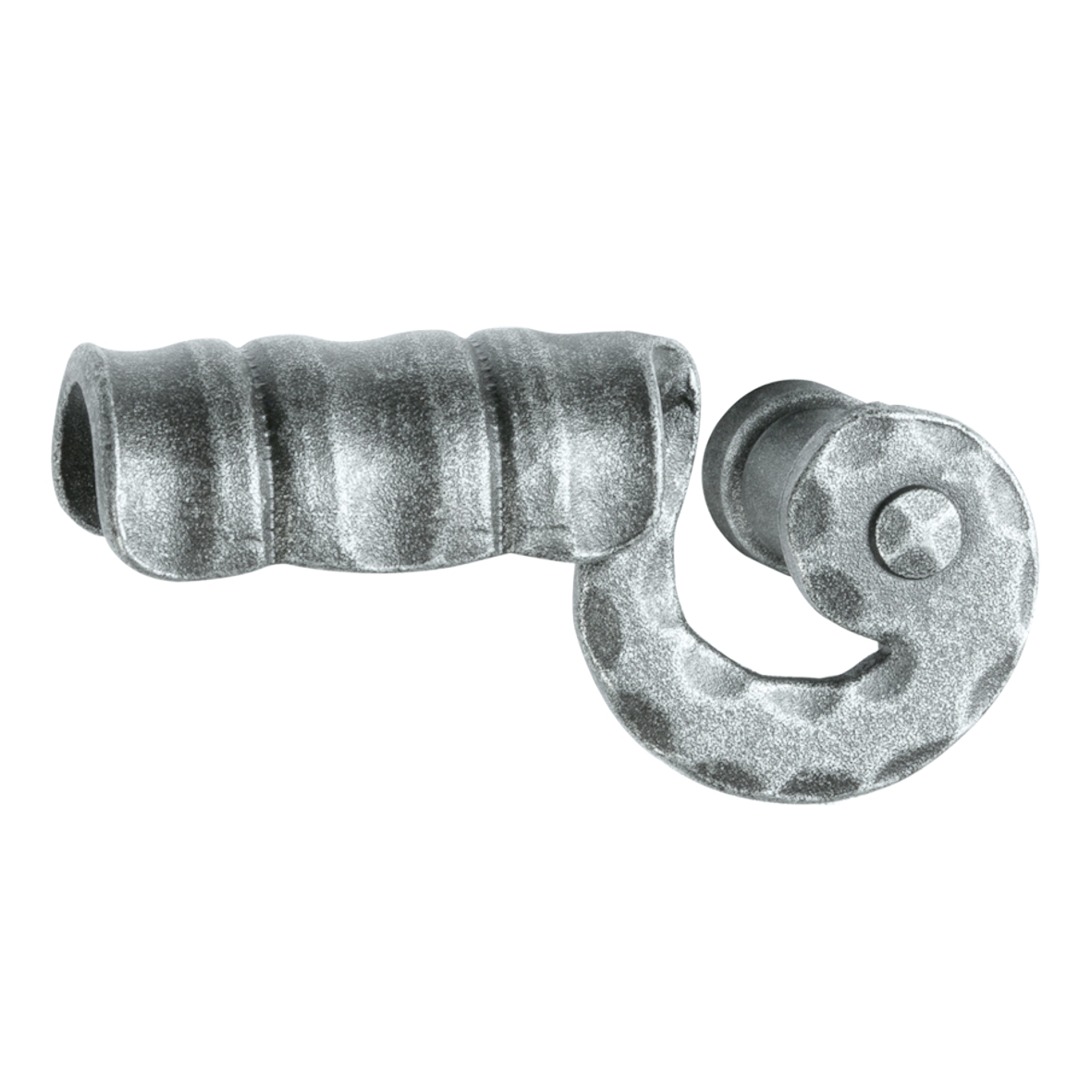 Türgriff Eisen thermopatiniert ® 120mm DIN Links Serie TD072 Bild1