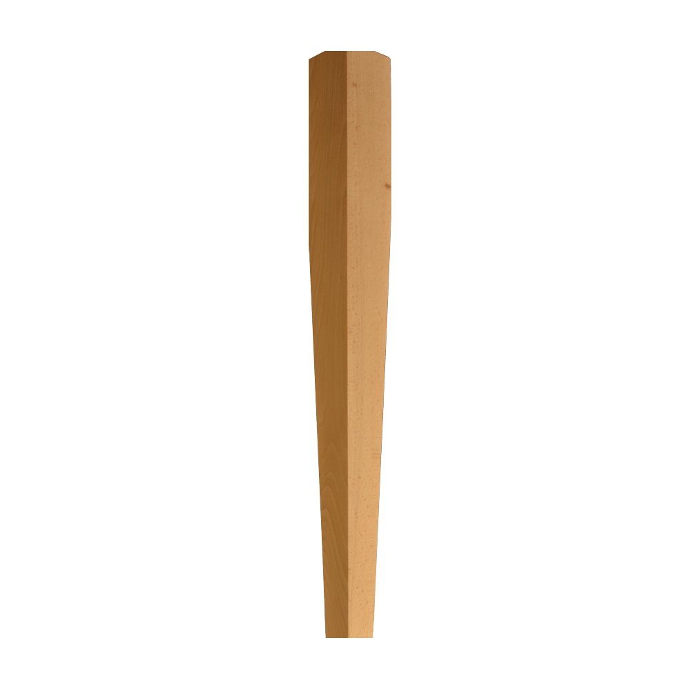 Buche Tischbeine Länge 760mm, 70 x 70mm Serie HB006 Bild1