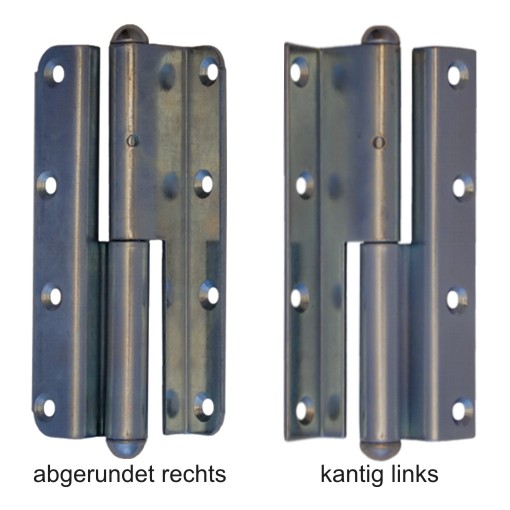 Band f überfälz. Zimmertüren gekröpft Serie TB001 Bild1