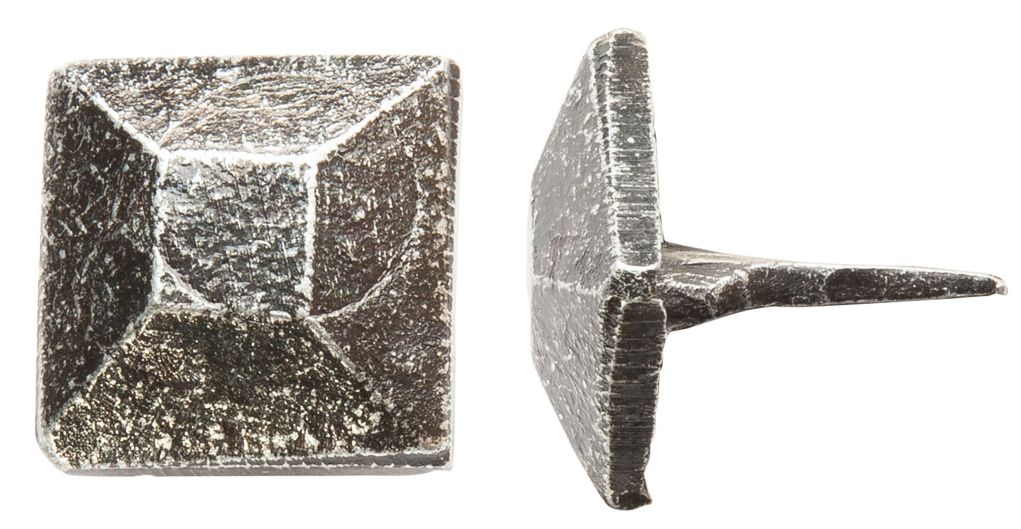 Ziernagel 4-flächig, 25 Stück, schwarz passiviert 26 x 16 mm der Serie ZB252 Bild1