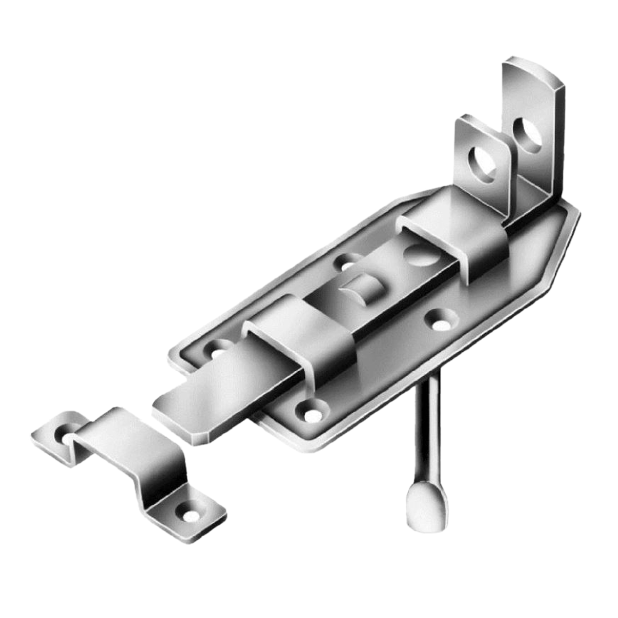 Schlossriegel EVZ 180x65mm Serie SR016 Bild1