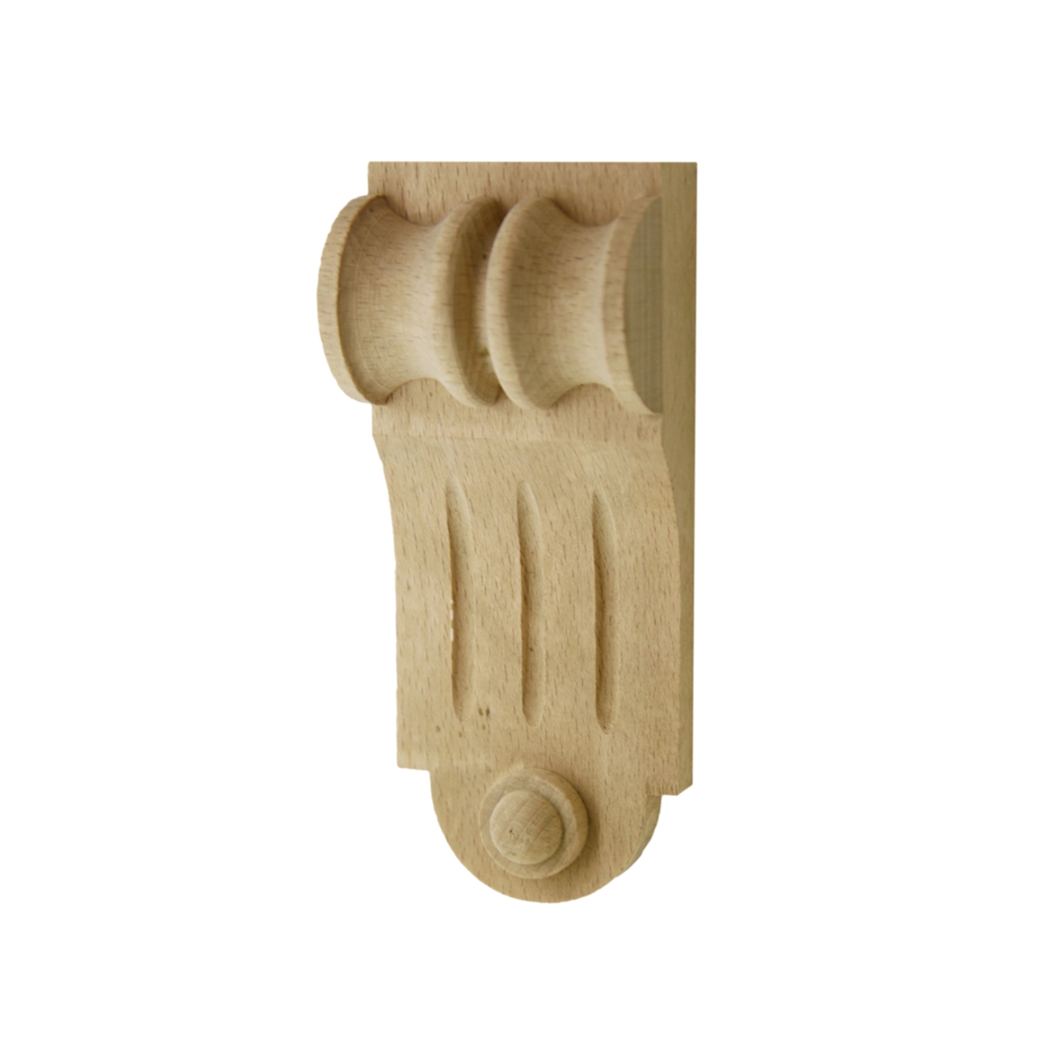 Kapitell in Buche 45 x 110mm Serie AH039 Bild1
