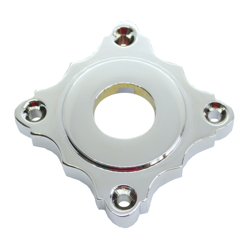 Rosette (TD)  in Chrom 65x 65  mm Bild1