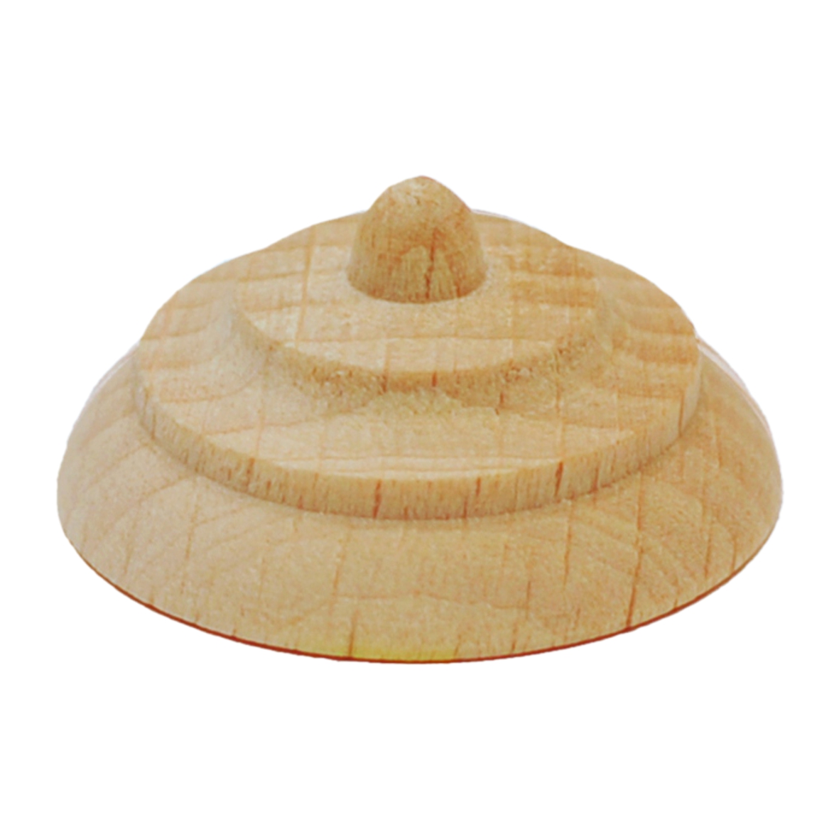 Knopfauflage Buche D25mm Serie AH083 Bild1