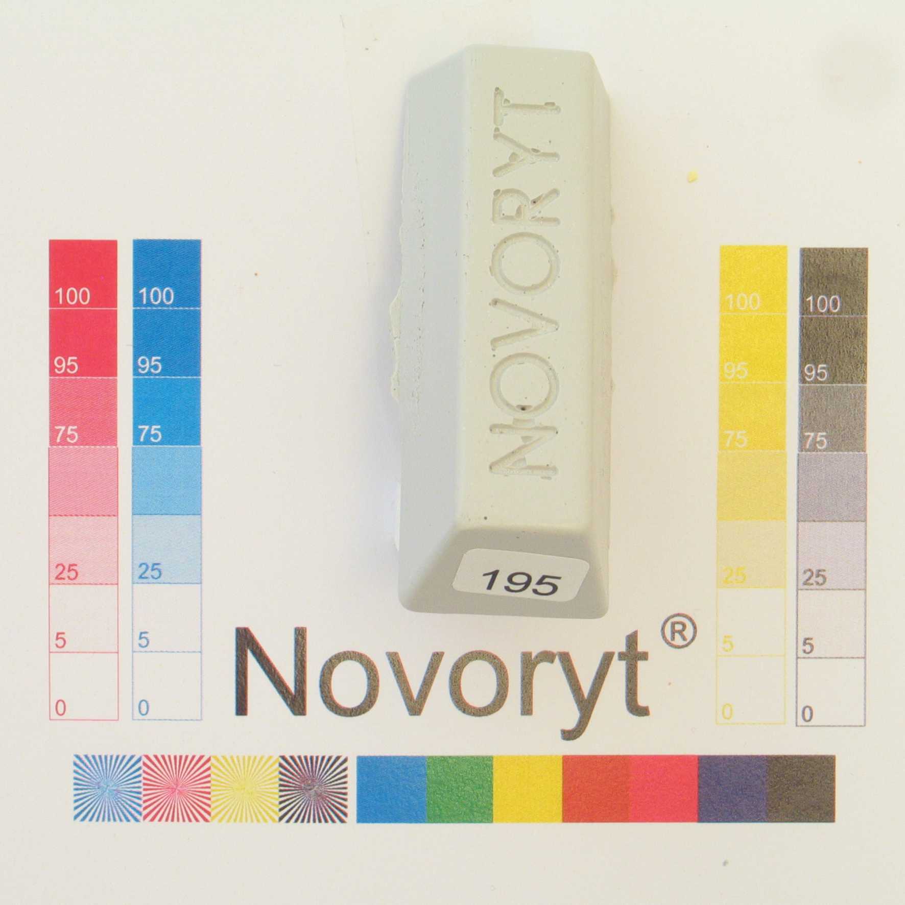 NOVORYT® Schmelzkitt - Farbe 195 5 Stangen Serie HW003 Bild1
