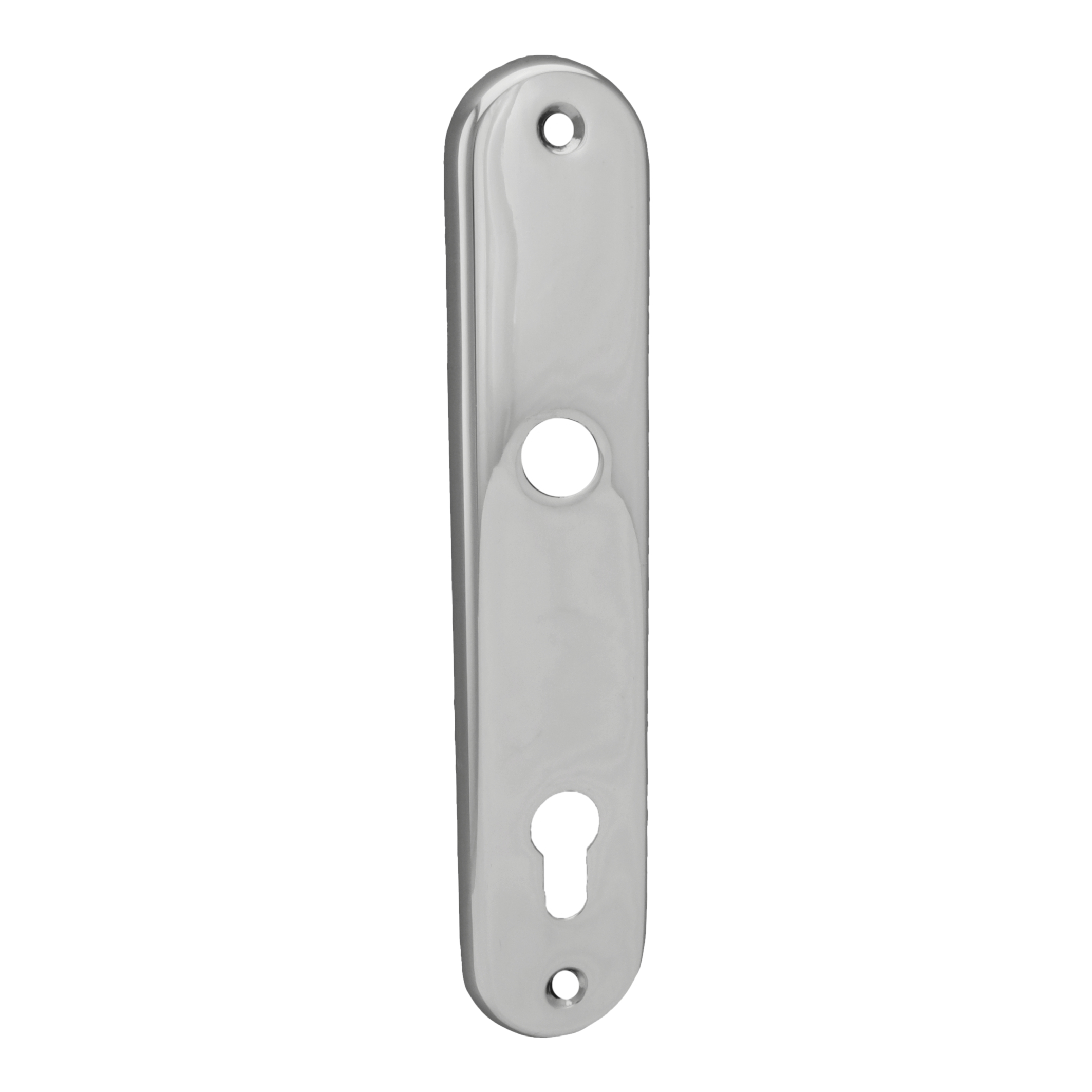 Sicherheitstürschild Innen, Dist. 92 mm PZ, Messing MNM, 244 mm x 50 mm der Serie TS021 Bild1
