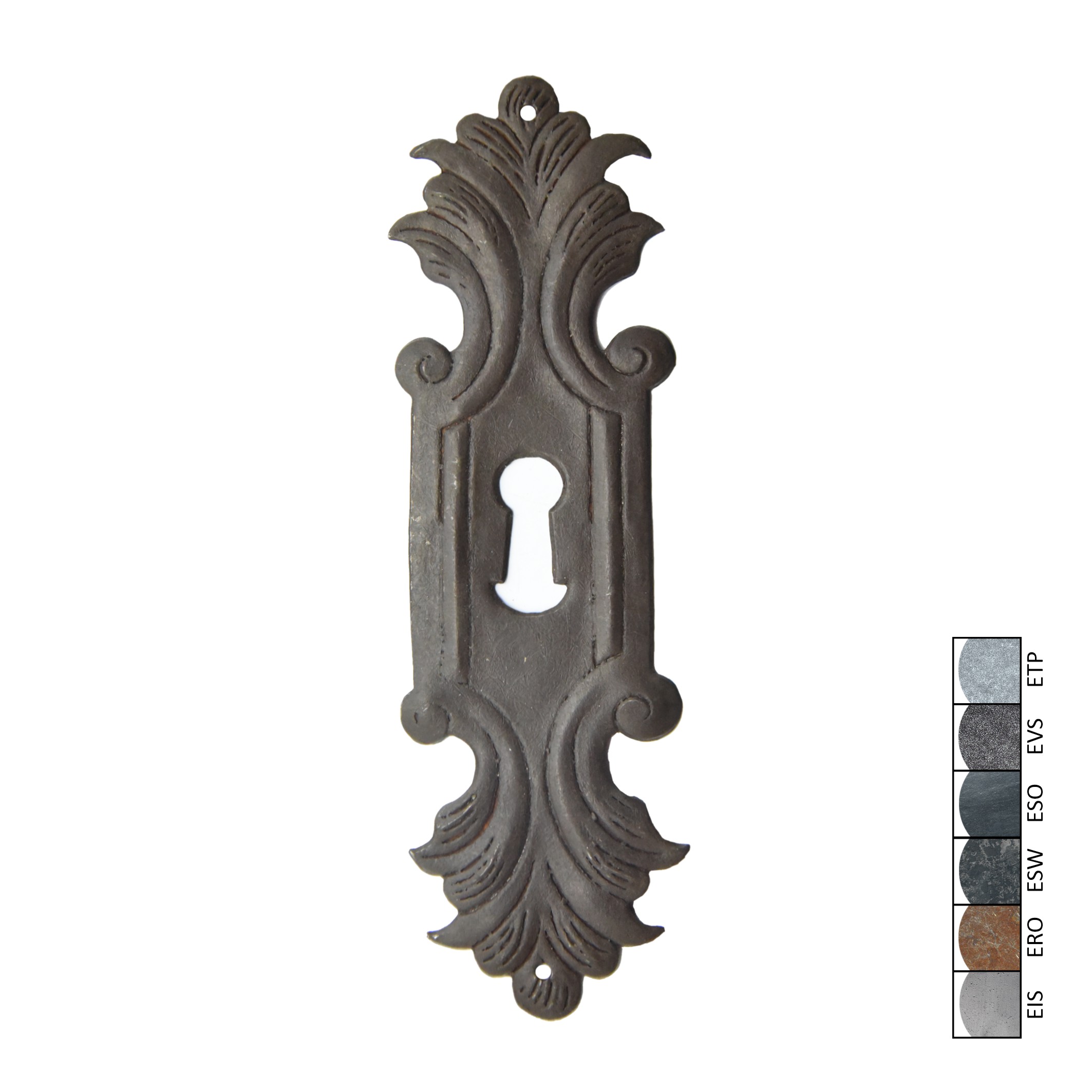 Barock Schlüsselschild Serie BA033 Bild1