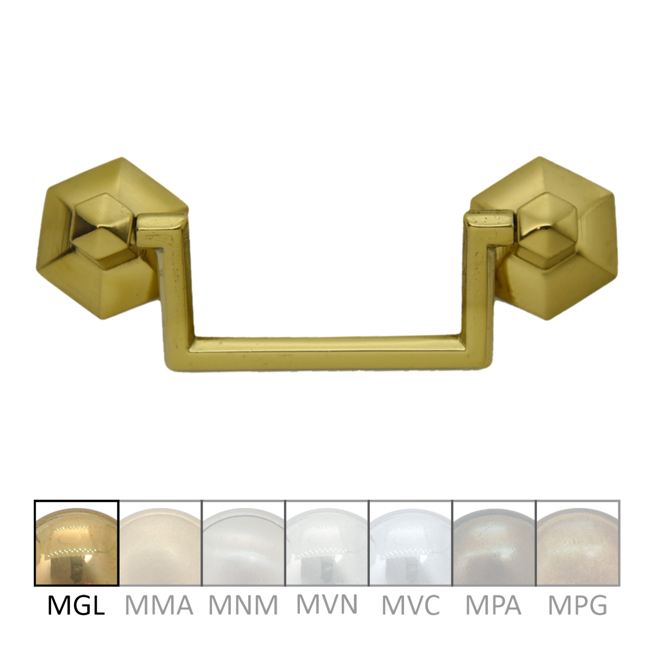 Möbelgriff, MGL , Maße B x H - 82x32 mm Serie GR045 Bild1