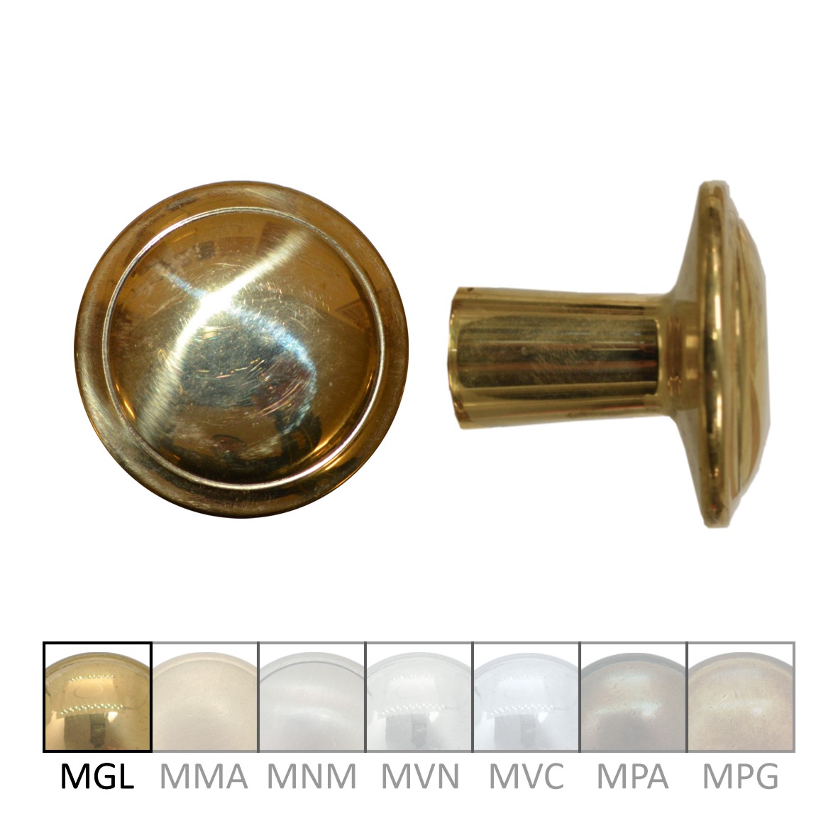 Haustürknauf ohne Rosette MGL  TK110-144C-MGL-50-50-45 Bild1