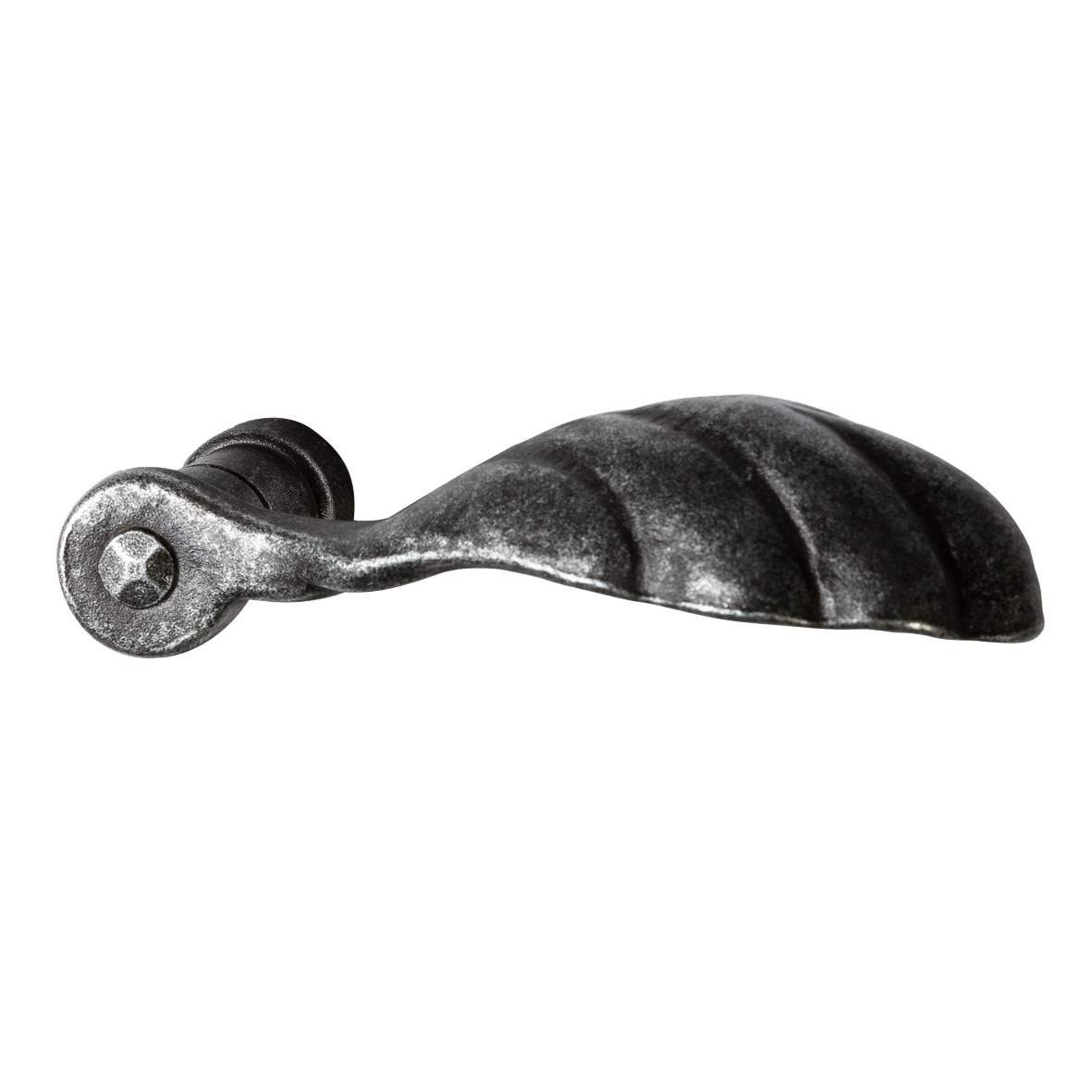 Türgriff in Eisen mit versch. Oberflächen erhältlich. Grifflänge Türgriff Eisen schwarz passiviert 141mm DIN Rechts Serie TD064 Bild1