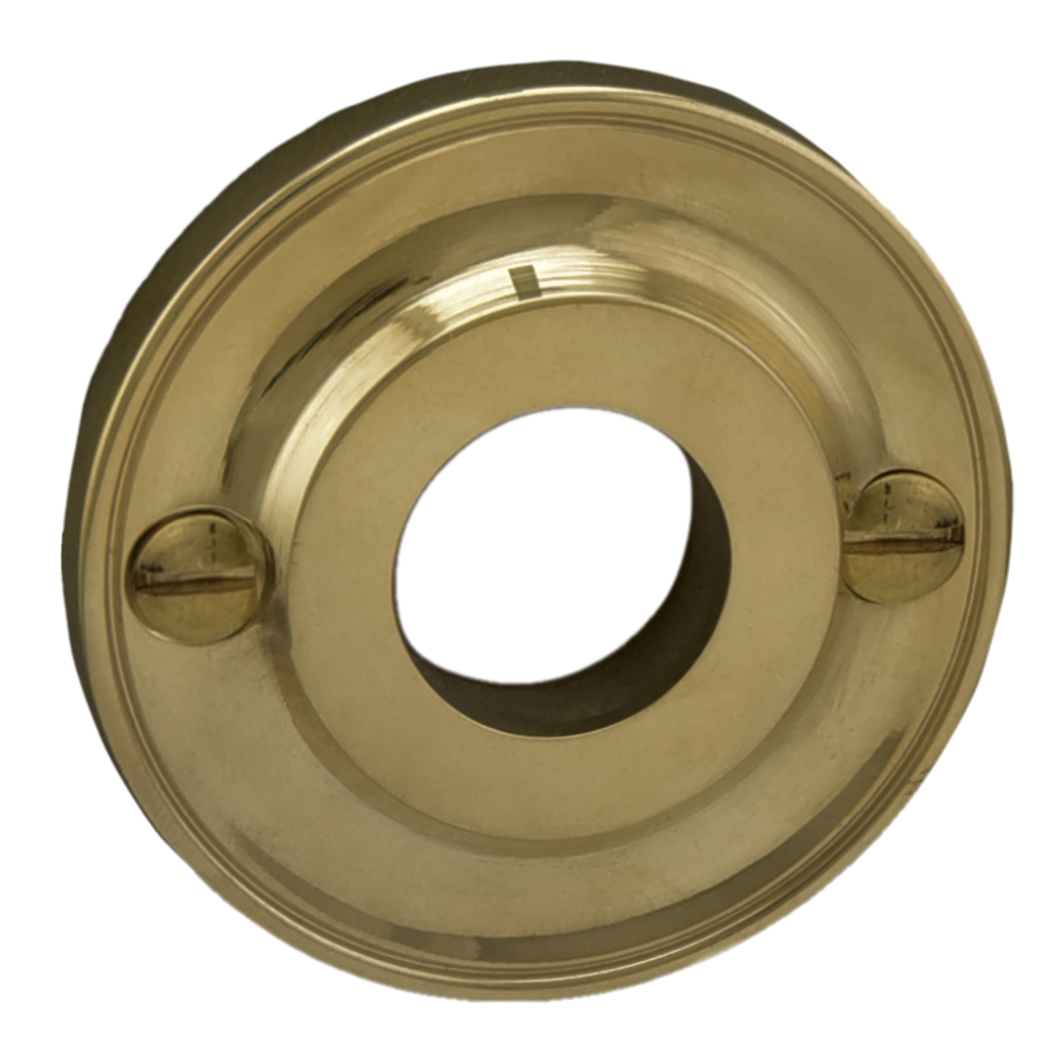 Rosette D50 mm, Messing TR141-142H-MPG-50-50-TD Bild1